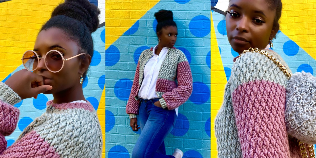 Вязаный крючком бомбер The Luxe Bomber Вязаный бомбер крючком