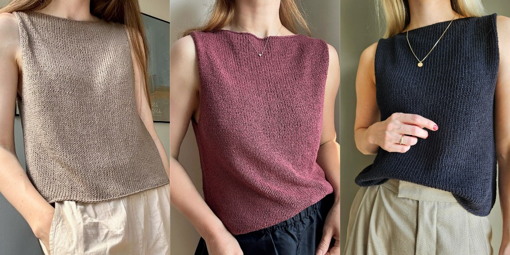 Простая майка Camisole no.10 Простая летняя майка