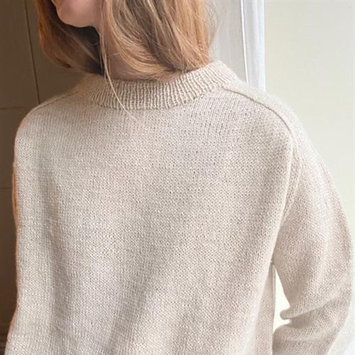 Простой свободный свитер унисекс вязаный спицами сверху Boyfriend Простой свободный свитер унисекс вязаный спицами сверху