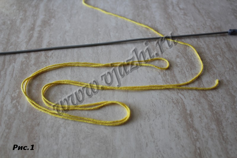 Подготовка нити