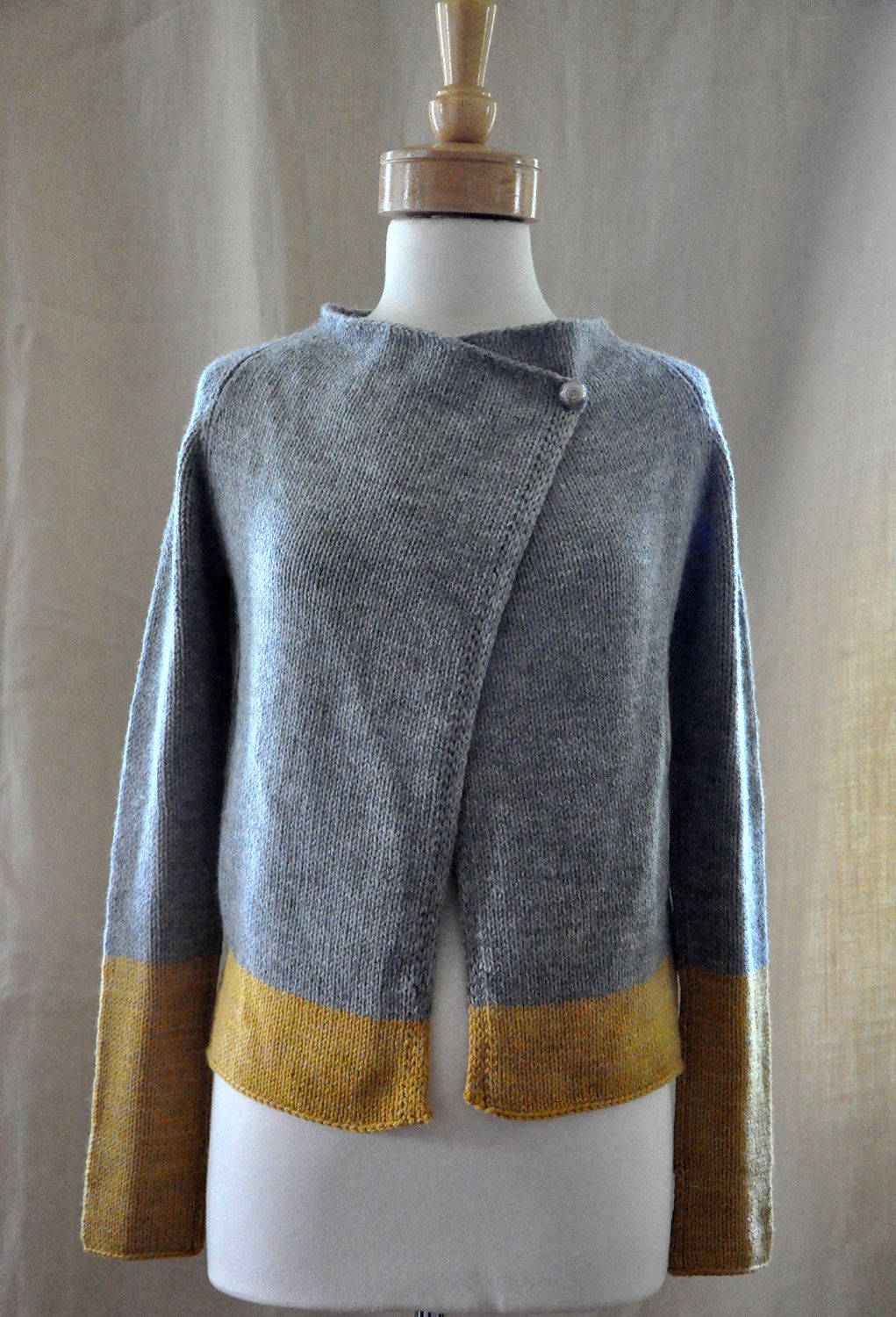 Вязание кардигана Audrey, Isabell Kraemer Вязание спицами для женщин кардигана Audrey