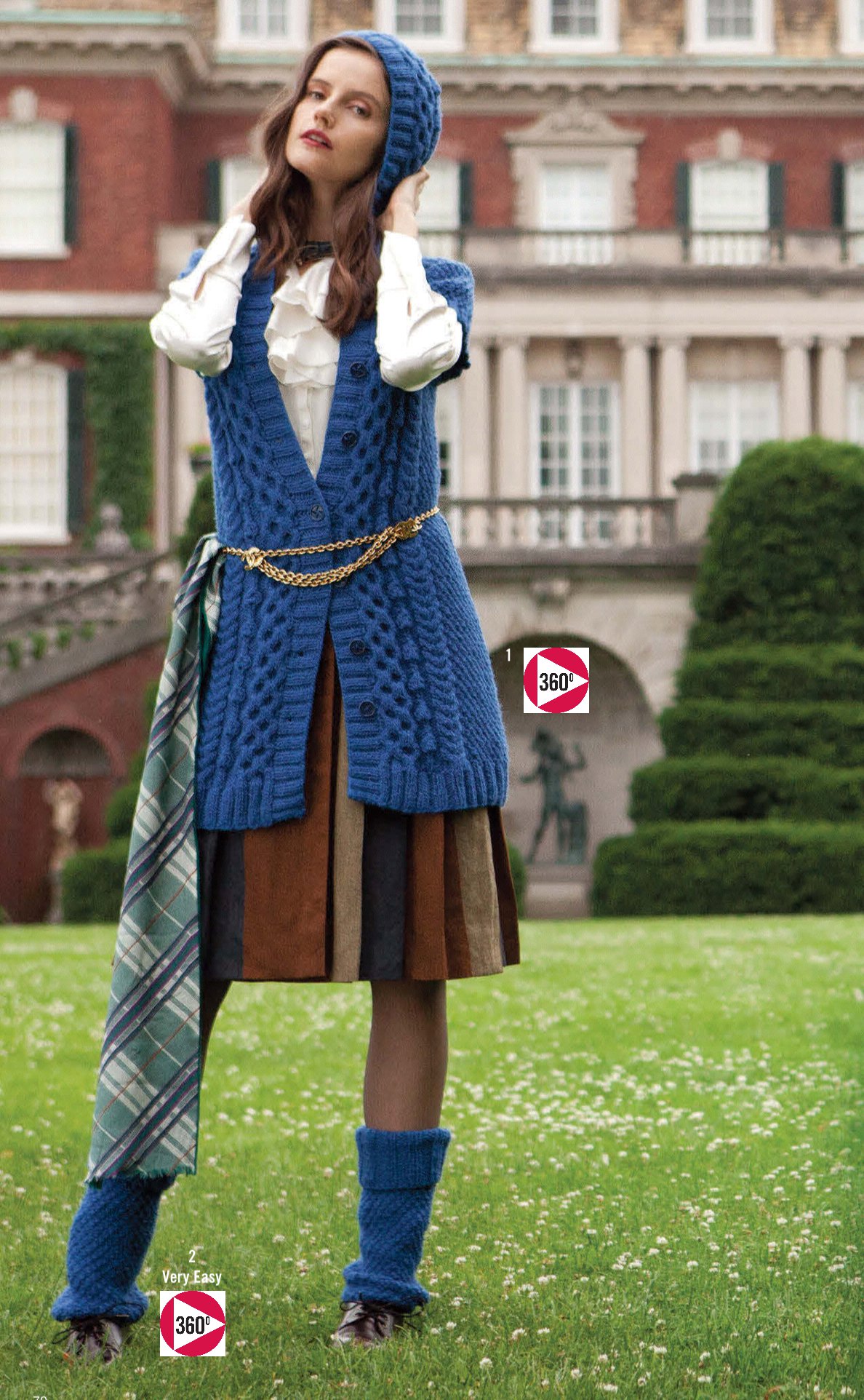 Вязание кардигана Hooded