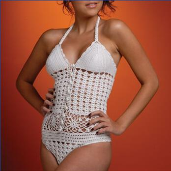 Вязаный крючком купальник