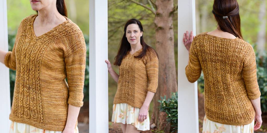 Джемпер с косами Frances Джемпер с косами