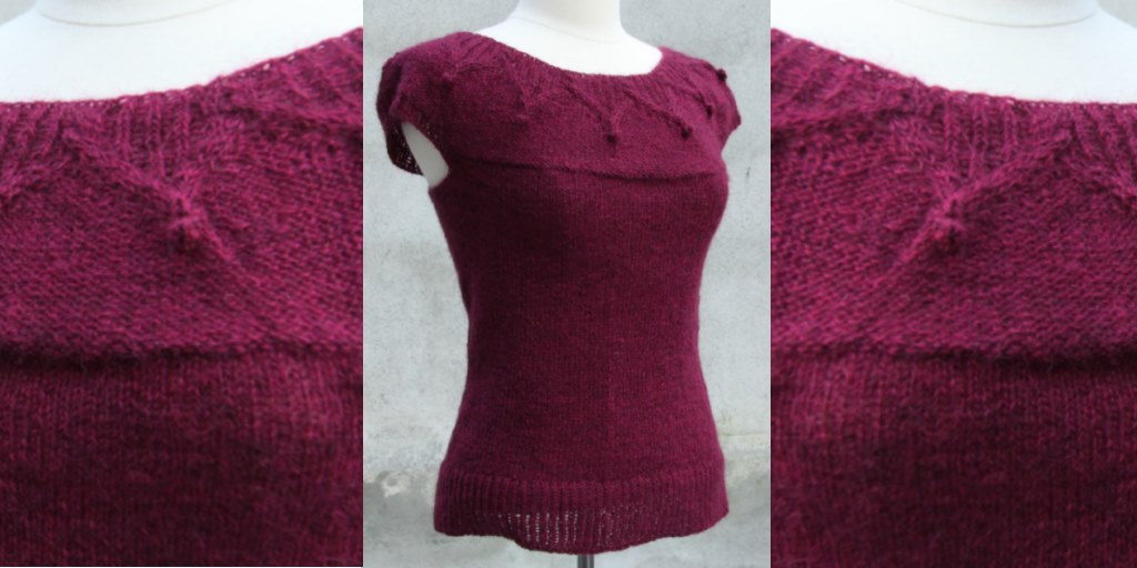 Топ с круглой кокеткой Lilium Топ с круглой кокеткой Lilium