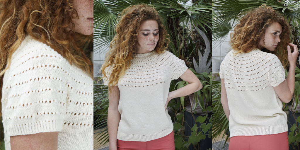 Топ с круглой кокеткой Toldboden Топ с круглой кокеткой