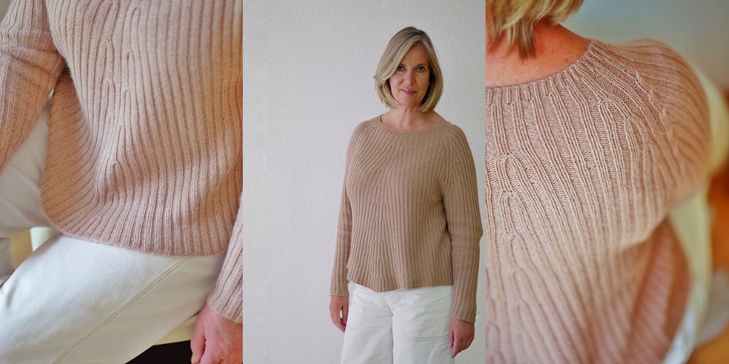 Свободный пуловер реглан Watten Пуловер спицами