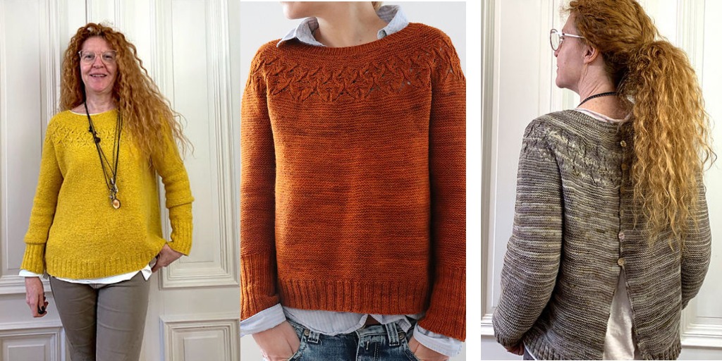 Джемпер с застежкой на спине Eula Джемпер Eula