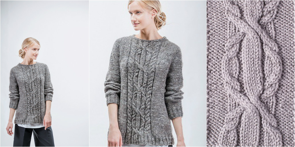 Пуловер спицами связанный сверху Пуловер спицами связанный спицами сверху описание