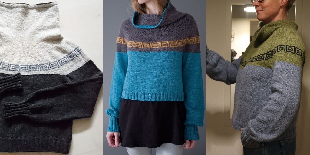 Женский свитер Squarish Женский свитер