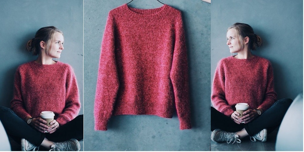 Классический женский джемпер No Frills Классический женский джемпер спицами