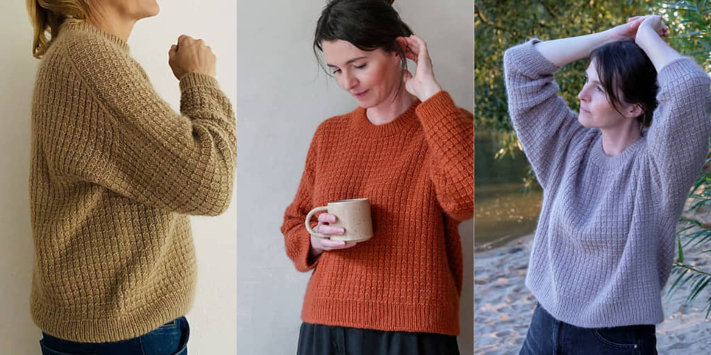 Свитер оверсайз Heather Свитер спицами