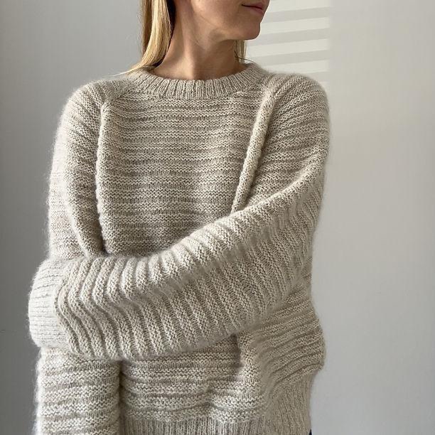 Джемпер рельефным узором Montrose, вязаный сверху Джемпер рельефной вязкой спицами