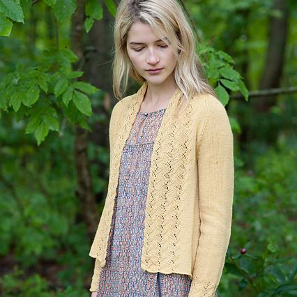 Женственный кардиган с ажурными планками Кардиган с ажурными планками Florence by Carrie Bostick Hoge