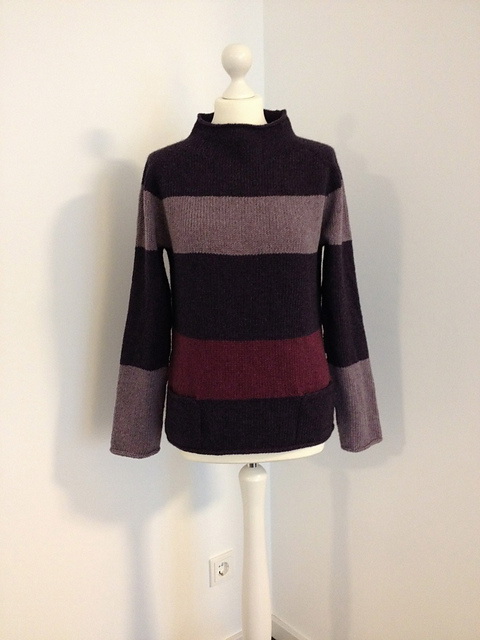 Вязание женского джемпера Tea with Jam and Bread Вязание джемпера Tea with Jam Bread