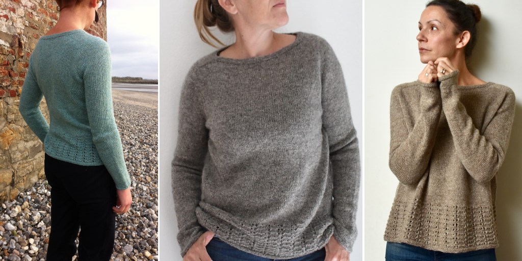 Пуловер регланом сверху Wanderlust Пуловер регланом сверху спицами