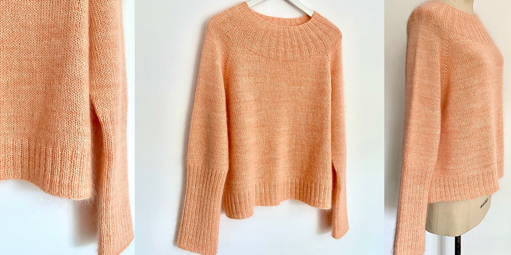 Пуловер регланом Calliope Пуловер из мохера