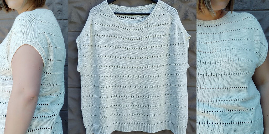 Топ оверсайз без швов Anya Топ, вязаный без швов с накидами