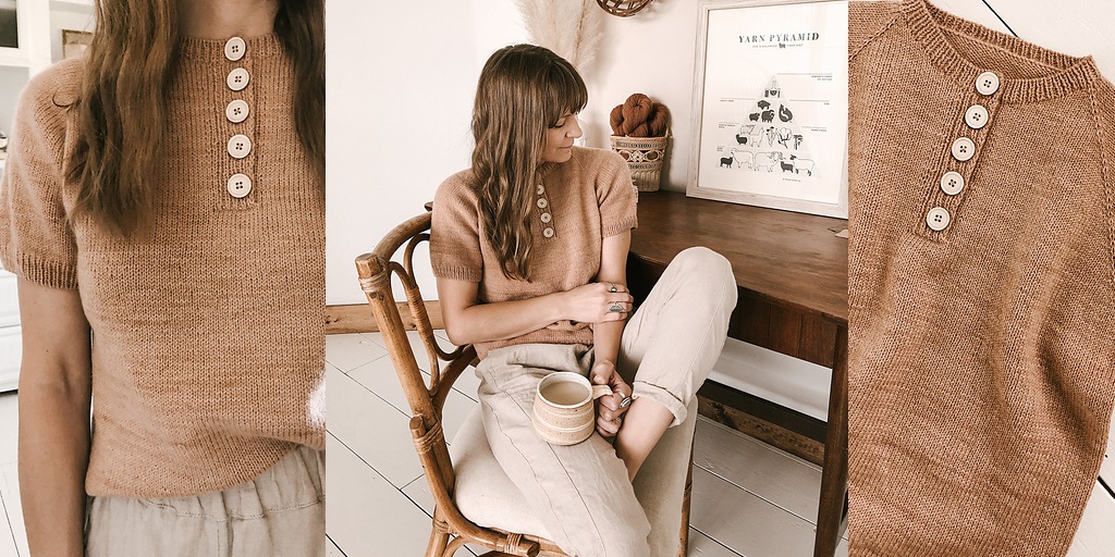 Топ поло регланом Roadtripper Женский топ без швов регланом