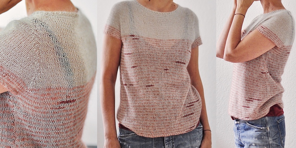 Топ в полоску Stellen Топ в полоску спицами