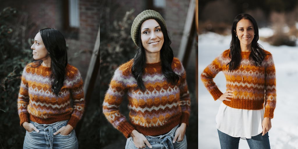 Пуловер с жаккардом Instant Crush Пуловер с жаккардовым узором спицами