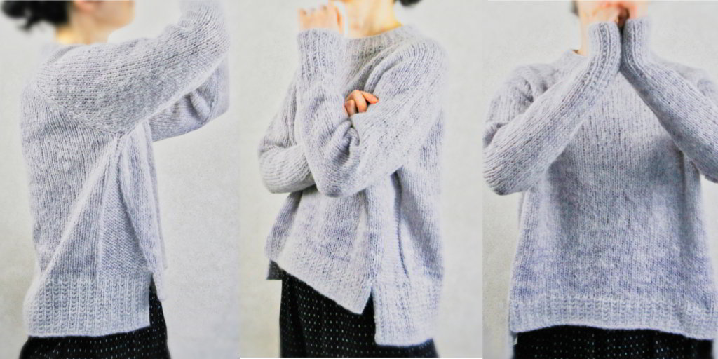 Модный свитер Watayuki Модный свитер спицами с описанием