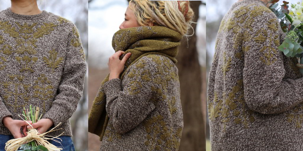 Свитер оверсайз Bouquet Свитер оверсайз связать схема и описание