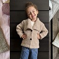 Вязаное детское пальто Polar Coat Mini Детское пальто спицами