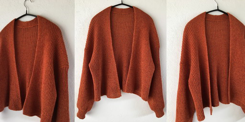 Жакет спицами Bonus Жакет спицами женский связанный сверху