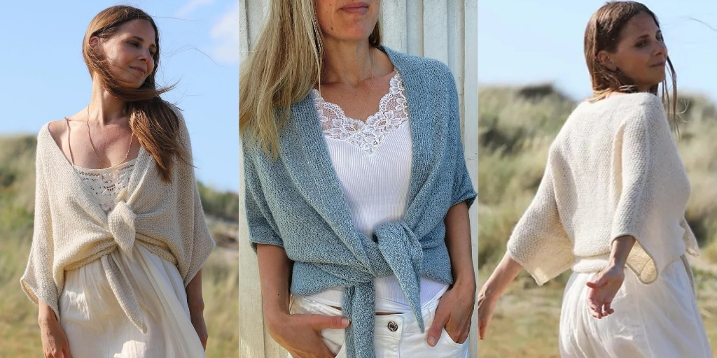 Летний кардиган Fungus Shawl Cardigan Распашной кардиган спицами