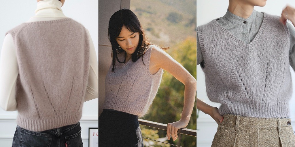 Безрукавка с японским плечом ADAMSON Безрукавка с японским плечом