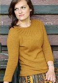 Кашемировый свитер спицами с описанием для женщин
