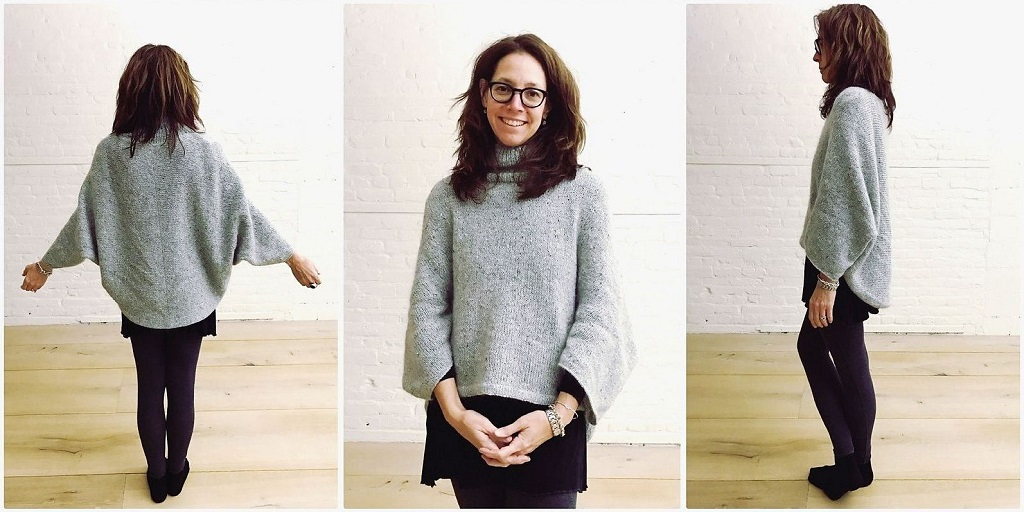 Cвитер-пончо Mayu Свитер-пончо - практичный и универсальный элемент базового гардероба
