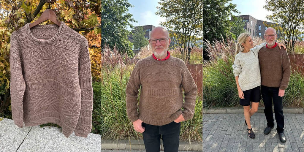 Мужской свитер Storm Свитер спицами