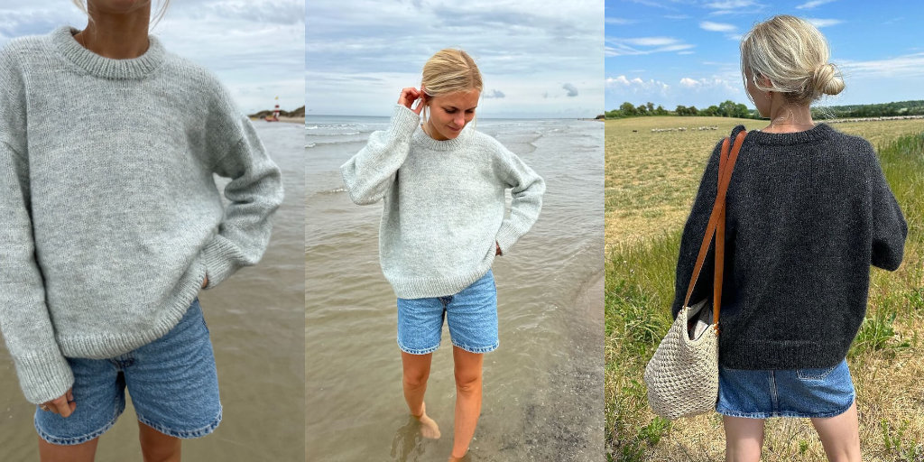 Свитер спицами