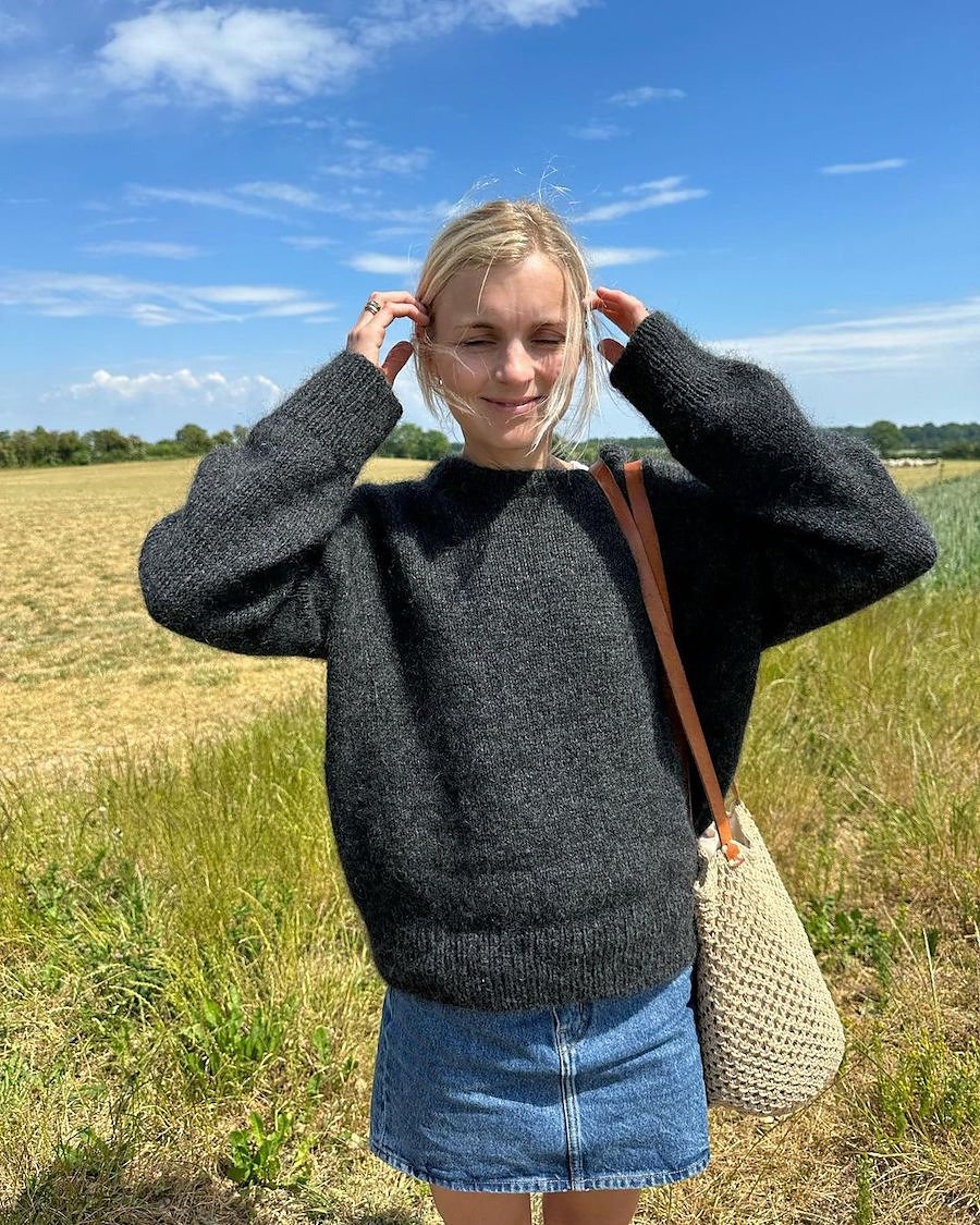 Свитер спицами с описанием