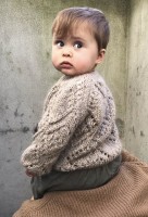 Детский пуловер спицами