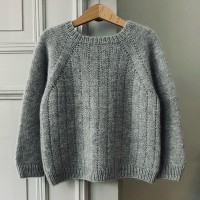 Детский пуловер спицами