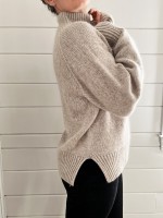 Женский свитер реглан спицами