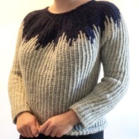 Женский пуловер крючком