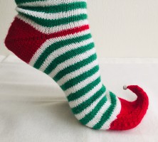 Вязать носки с отворотом