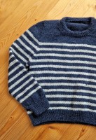 Детский пуловер с японским плечом