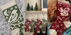 Декоративные рождественские носки