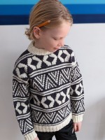 Детский пуловер спицами описание