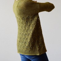 Ажурный пуловер схема