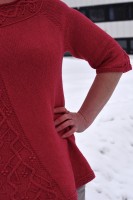 Красивый пуловер для женщин описание и схемы