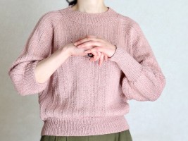 Пуловер реглан схема и описание