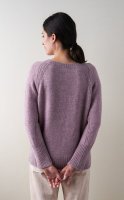 Вязаный пуловер спицами описание
