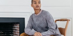 Женский пуловер связать спицами схема и описание