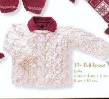 Вязание для мальчиков пуловера Ignace